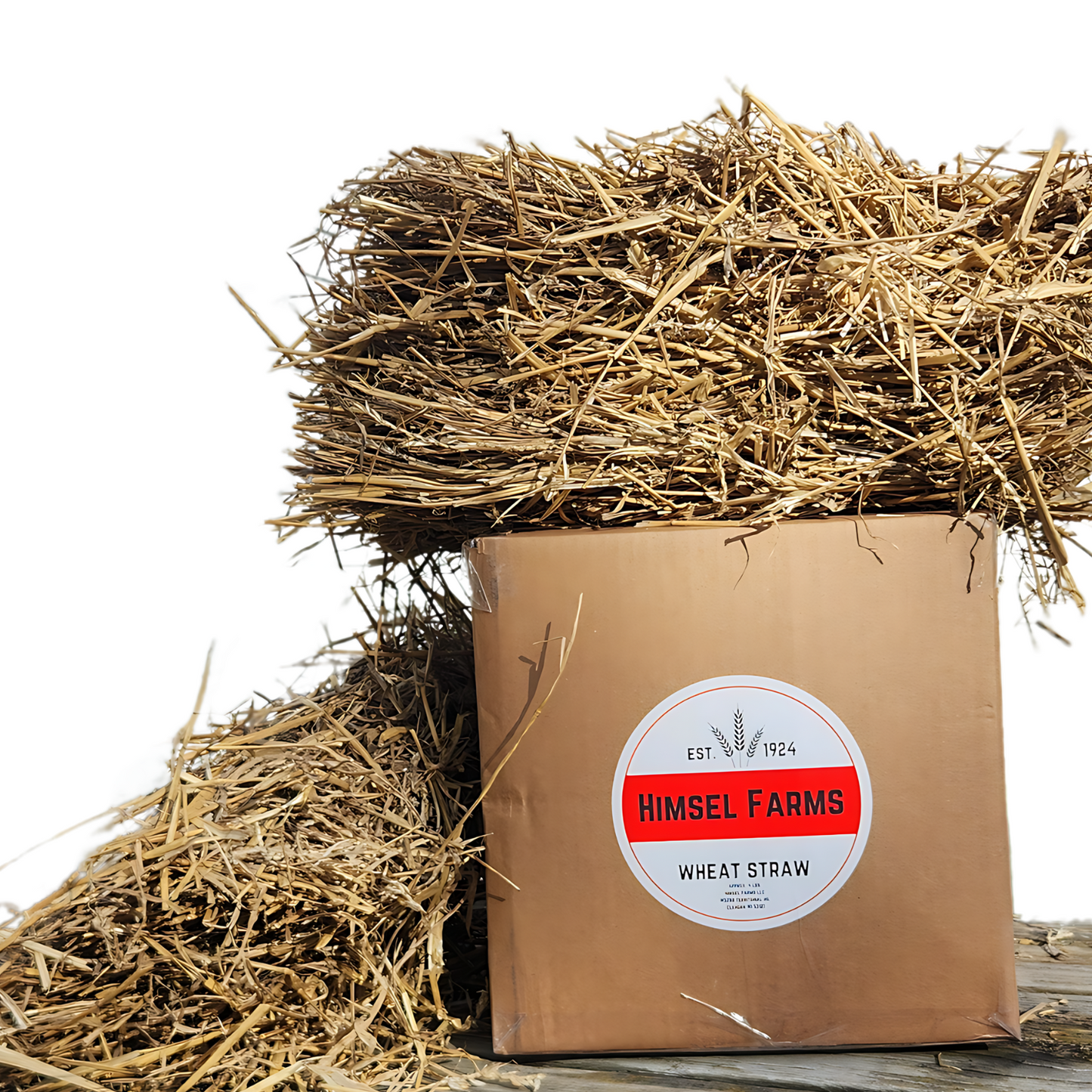 Himsel Farms Straw Mulch, Bedding for Pets and Gardening