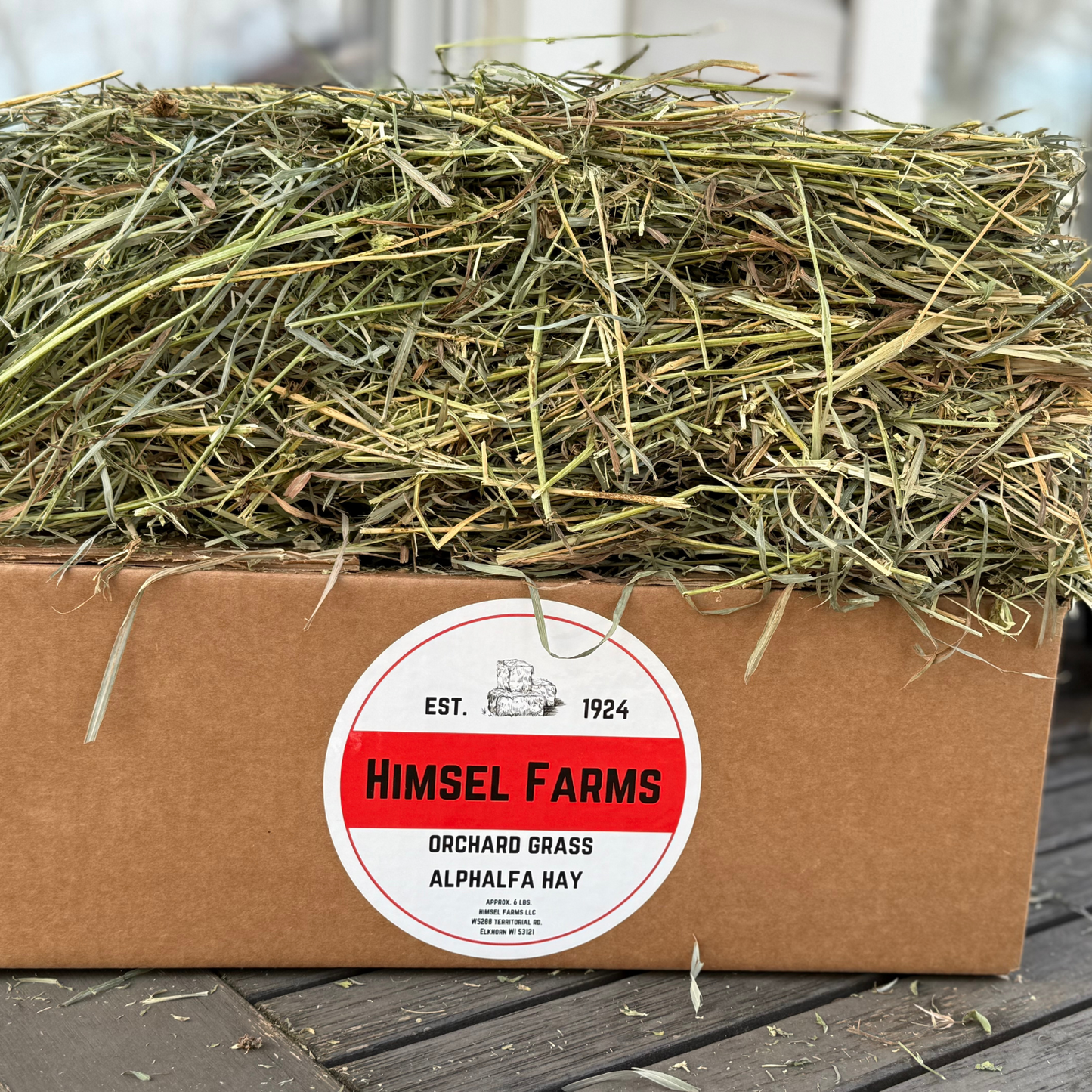 Himsel Farms Orchard Grass Alfalfa Mixed Hay